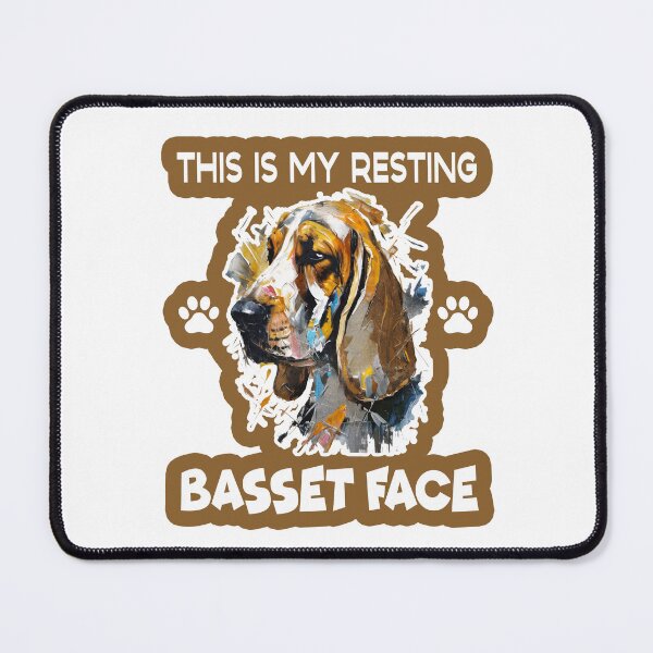 Item preview, Resting Basset Face Dog designed and sold by caracatita75.