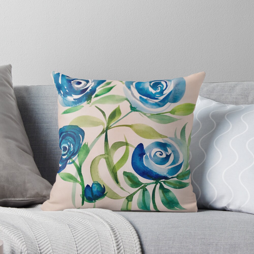 Item preview, Throw Pillow designed and sold by rb-angiempaints.