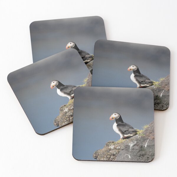 Item preview, Solitary Puffin – Icelandic Cliff side View designed and sold by Kristvin Gudmundsson.