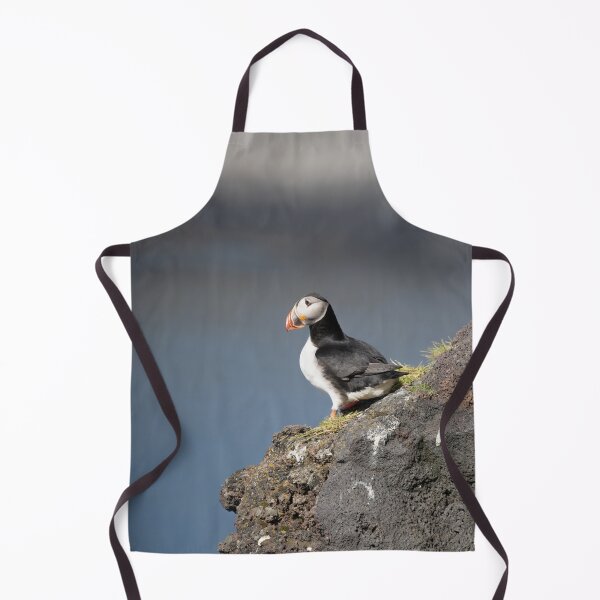 Item preview, Solitary Puffin – Icelandic Cliff side View designed and sold by Kristvin Gudmundsson.