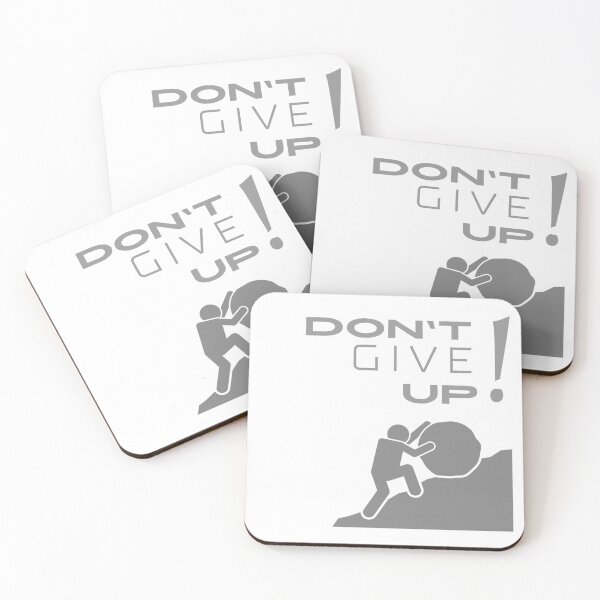 Item preview, Don’t Give Up – Motivational Climb Design designed and sold by Sweet Shirts.