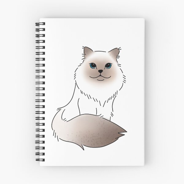 Item preview, Oatly the sacred cat of Burma designed and sold by By_Lisart.
