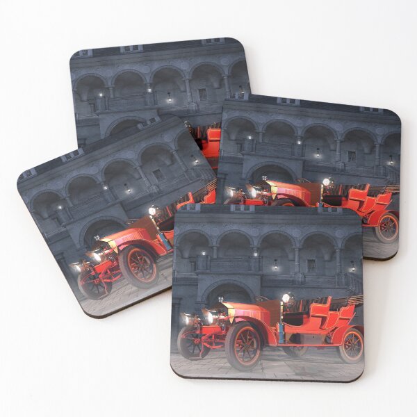 Item preview, Red Royal vintage car designed and sold by Joe´s Art Nook.
