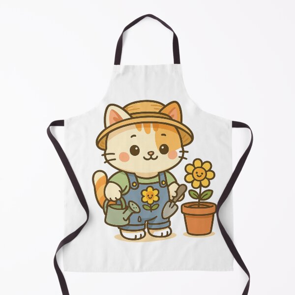 Item preview, Gardener Kitten - Kawaii Design designed and sold by Doostod.