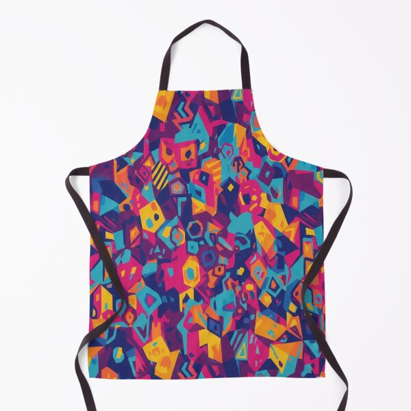 Item preview, Vibrant Geometric Pattern – Colorful Polygonal Art designed and sold by RWADSTUDIO.