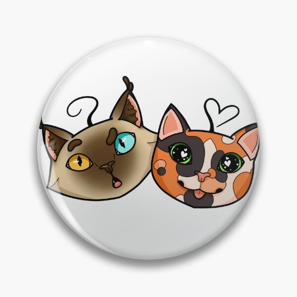 Item preview, Cute Cats (Feelings - Heart & Question Mark) designed and sold by StudioSerpuntine.