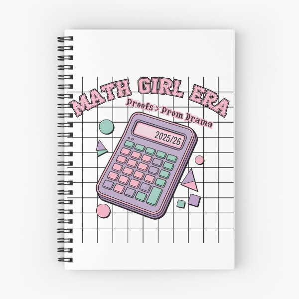 Item preview, Math Girl Era – Cute Pastel Calculator Design (Class of 2025/26) designed and sold by PeteLawliiet.