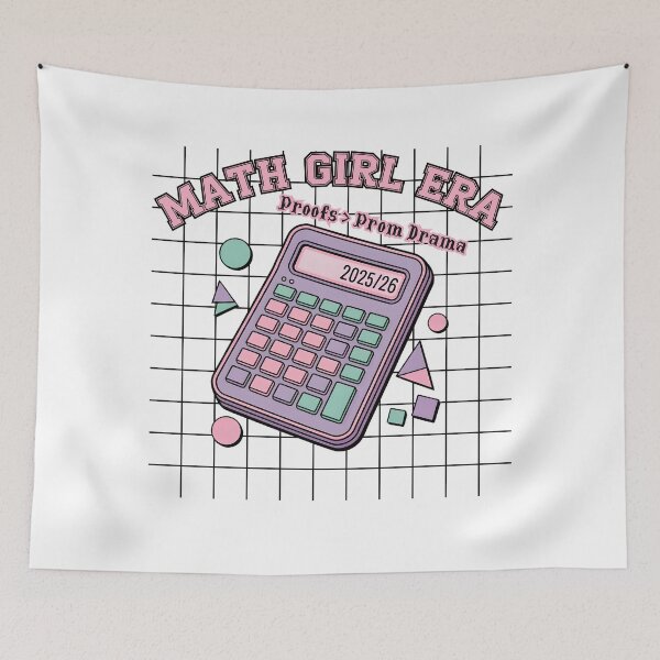 Item preview, Math Girl Era – Cute Pastel Calculator Design (Class of 2025/26) designed and sold by PeteLawliiet.
