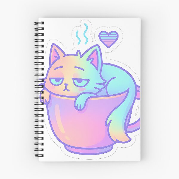Item preview, Cat Cafe Mood designed and sold by Throwback Trends.