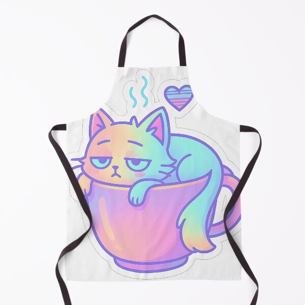Item preview, Cat Cafe Mood designed and sold by Throwback Trends.