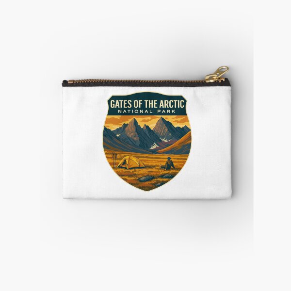 Item preview, Gates of the Arctic National Park Retro Wilderness Sticker designed and sold by Ismeal Von.