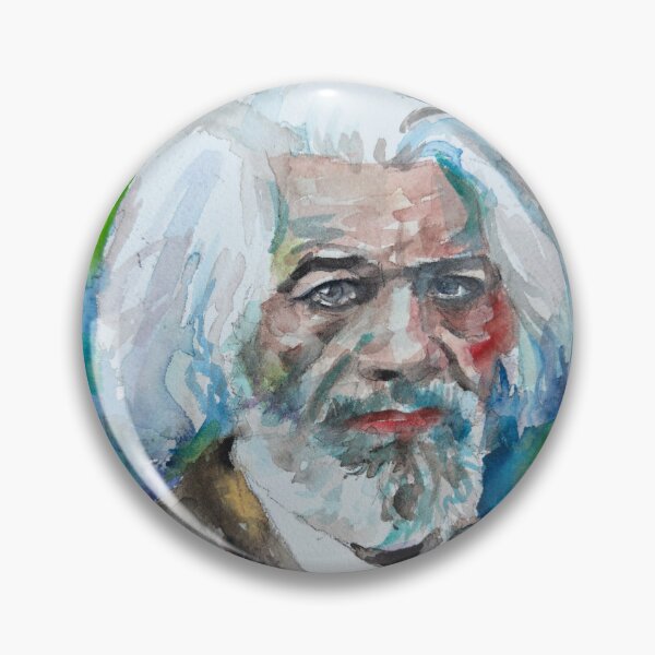 Item preview, FREDERICK DOUGLASS - watercolor portrait .3 designed and sold by lautir.