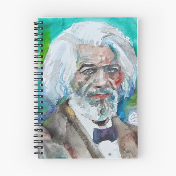 Item preview, FREDERICK DOUGLASS - watercolor portrait .3 designed and sold by lautir.