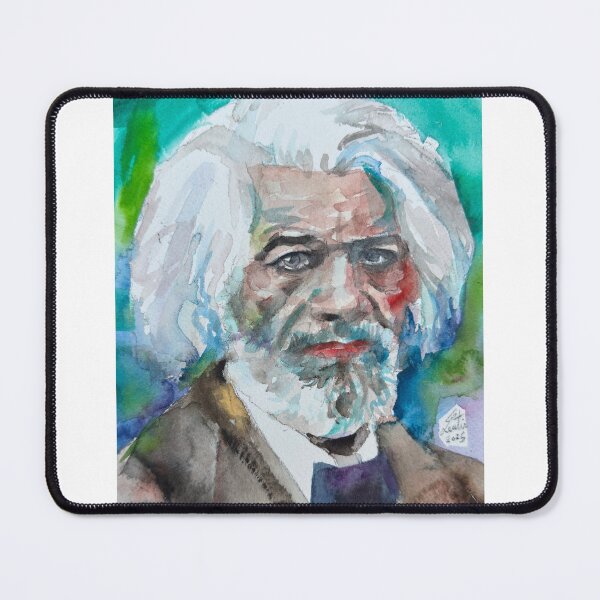 Item preview, FREDERICK DOUGLASS - watercolor portrait .3 designed and sold by lautir.