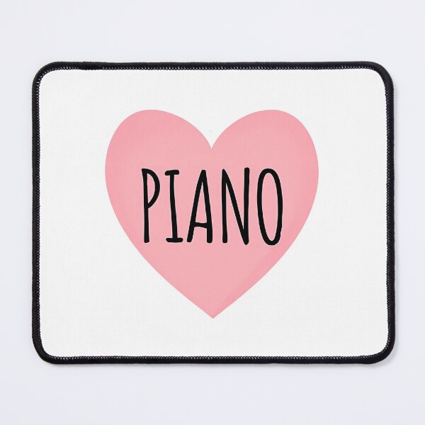 Item preview, I Heart Piano designed and sold by CharmStudio.