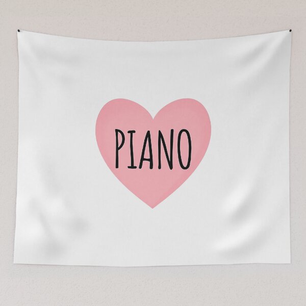 Item preview, I Heart Piano  designed and sold by CharmStudio.