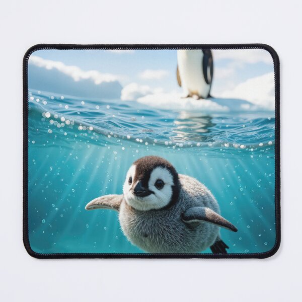 Item preview, Penguin Chick First Swim designed and sold by Maria Dryfhout.