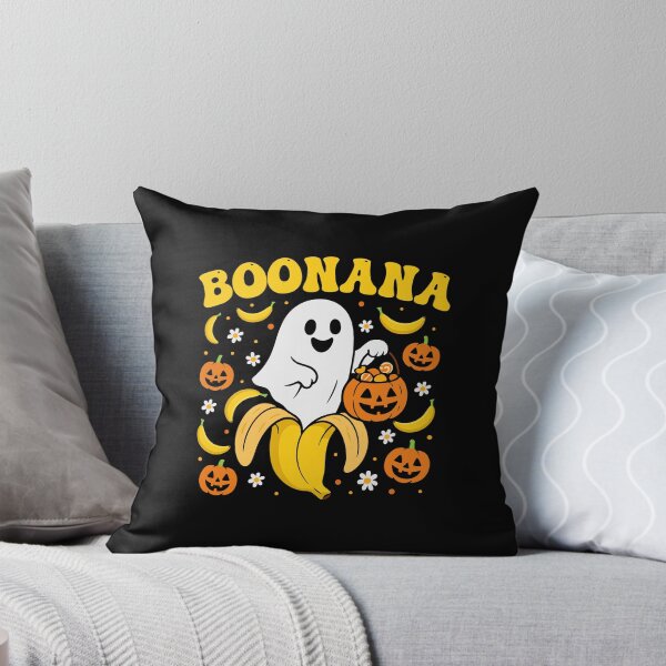 Item preview, Boonana Funny Halloween Ghost Banana Pun designed and sold by designclub.