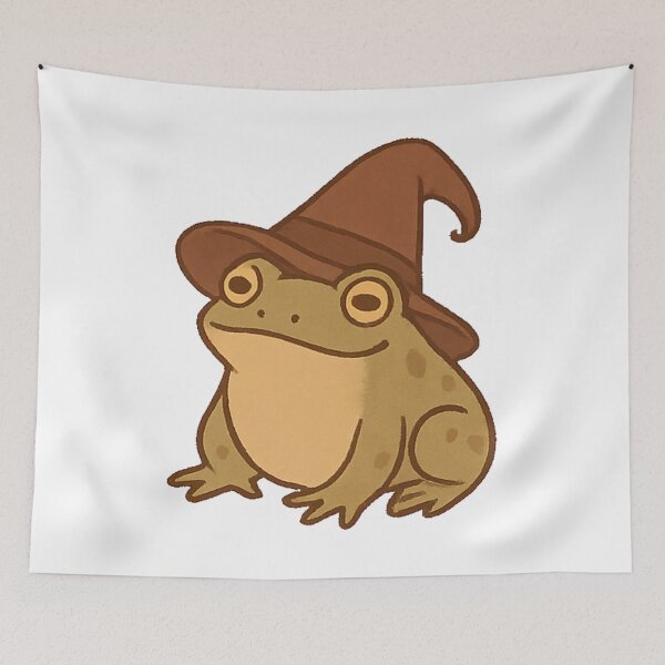 Item preview, Witch Hat Frog designed and sold by Vendeloc.