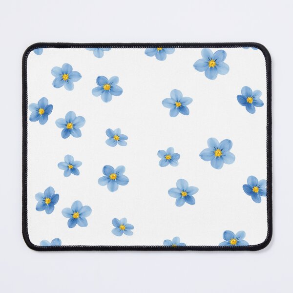 Item preview, Forget Me Not Blue Flowers Watercolor Illustration – Delicate Floral Design designed and sold by PnrArtDesign.