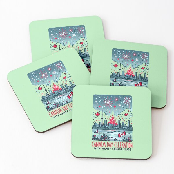 Item preview, Canada Day Fireworks and Parade in Toronto – 3D Sketch ,  designed and sold by PaintMeWorld.