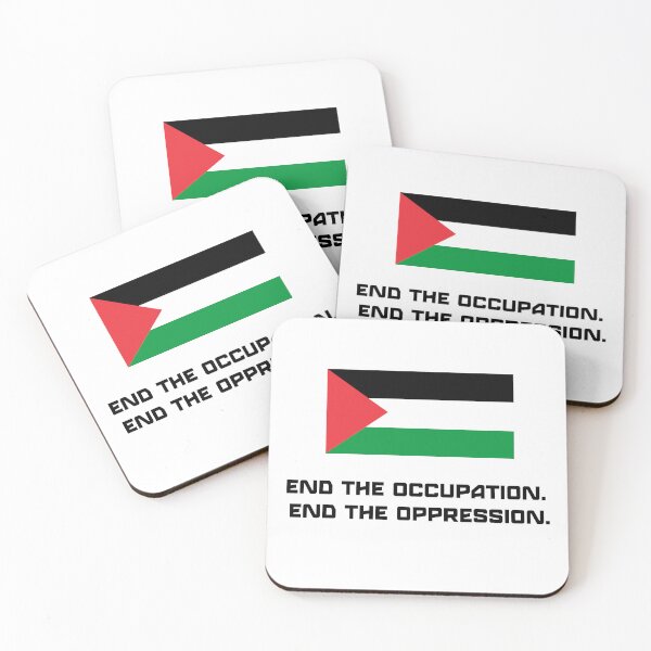 Item preview, End the occupation. End the oppression. designed and sold by PodiShop.
