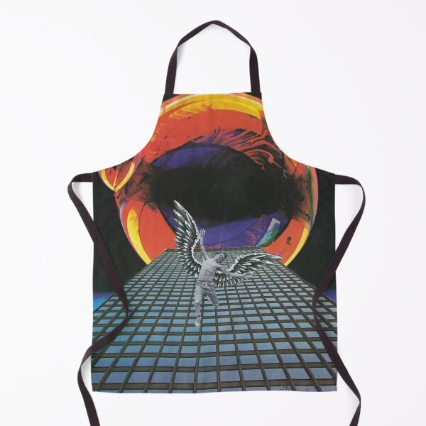 Item preview, Falling Angel Futuristic Poster designed and sold by CuttingPaperCollage.