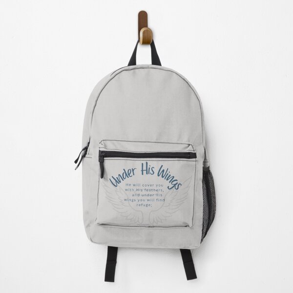 Item preview, Under His Wings – Psalm 91:4 Christian Encouragement Design designed and sold by Liza36designs.