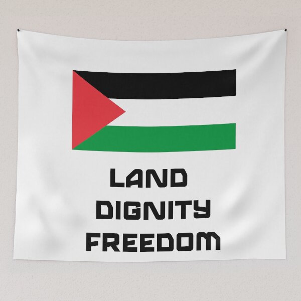 Item preview, Land. Dignity. Freedom. designed and sold by PodiShop.