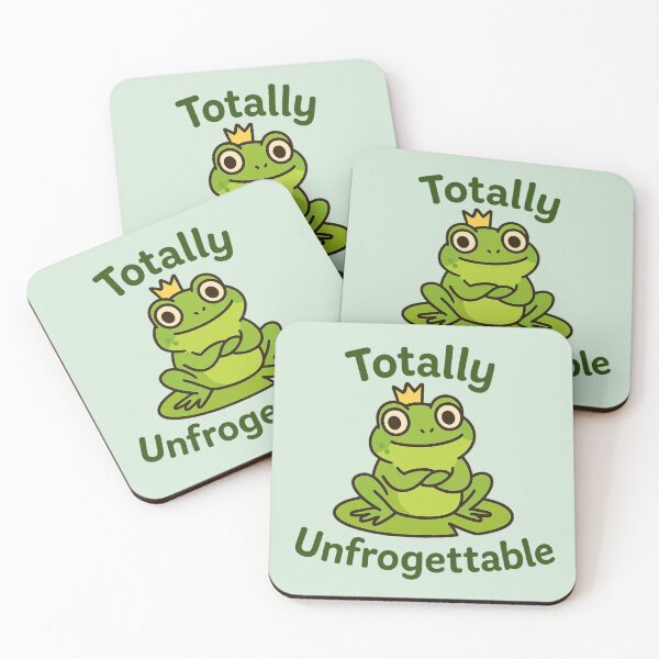 Item preview, Totally Unfrogettable Funny Frog designed and sold by Myra365Art.