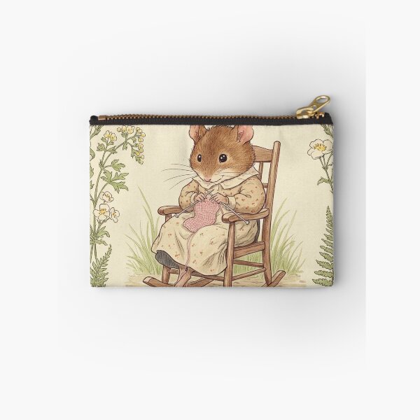 Item preview, The knitting mouse lady designed and sold by Pasteltone.