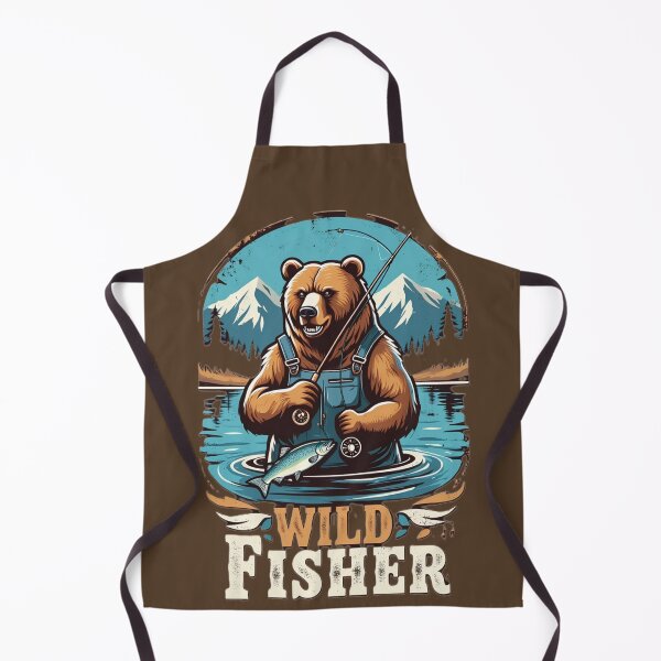 Item preview, wild fisherman designed and sold by StyleToTheBones.