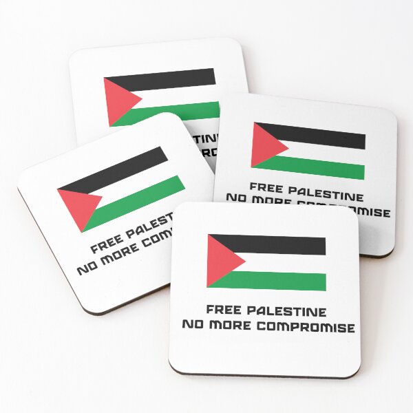 Item preview, Free Palestine – No More Compromise designed and sold by PodiShop.