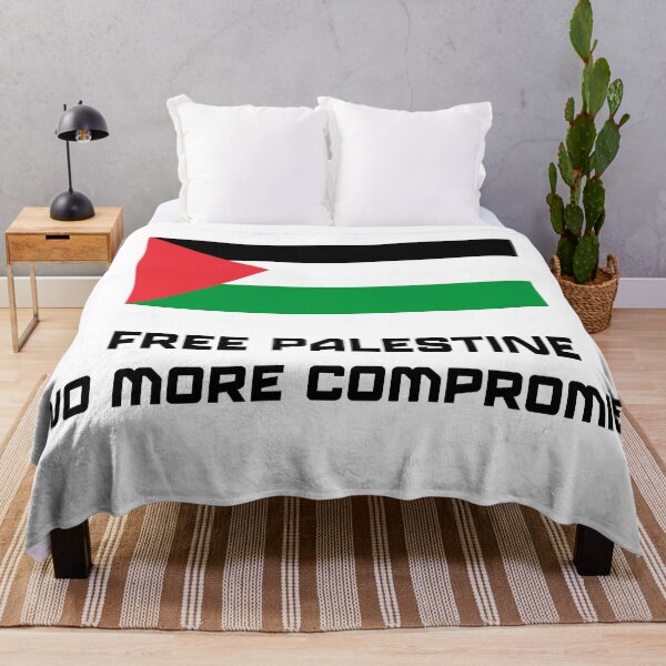 Item preview, Free Palestine – No More Compromise designed and sold by PodiShop.