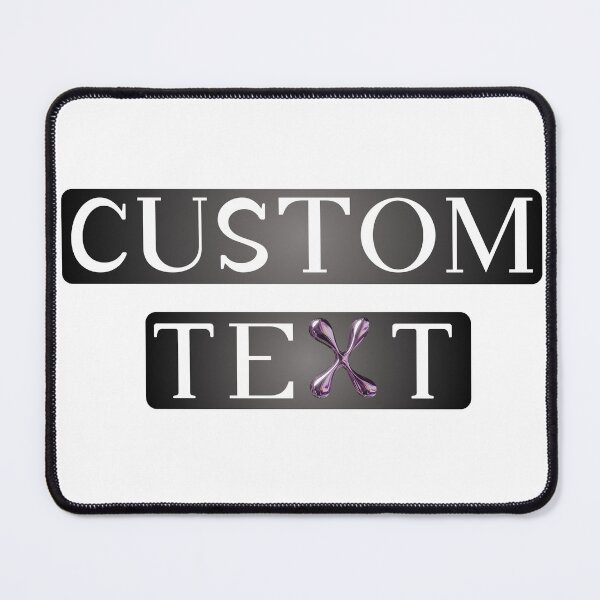 Item preview, Custom Text Design Personalized Text Art designed and sold by AlienTechs.