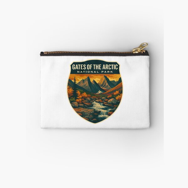 Item preview, Gates of the Arctic National Park Retro Wilderness Sticker designed and sold by Ismeal Von.