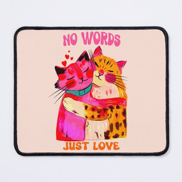 Item preview, No words just Love  / Cats  designed and sold by Nora Gad.