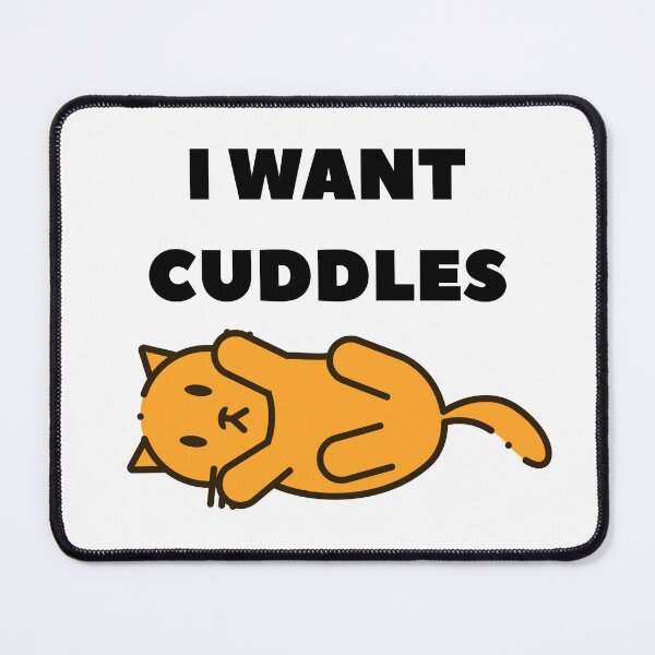 Item preview, I Want Cuddles Orange Cat Design designed and sold by CarefulCreation.