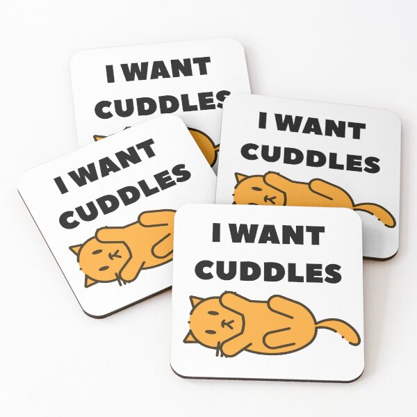 Item preview, I Want Cuddles Orange Cat Design designed and sold by CarefulCreation.