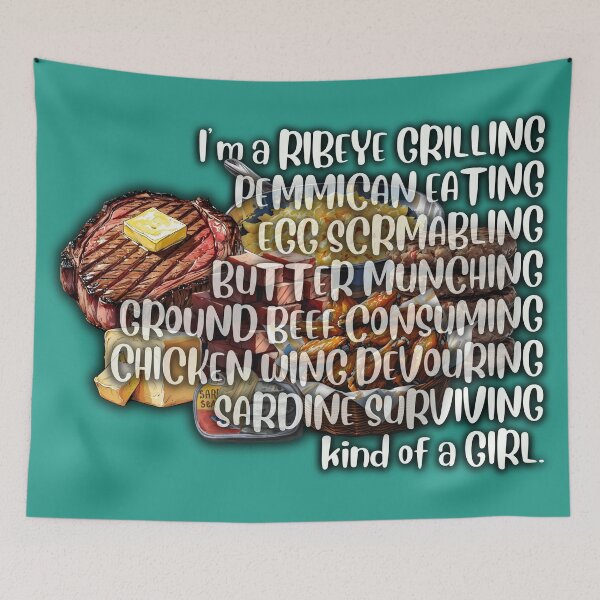 Item preview, Kind of a girl designed and sold by CarnivoreFriend.