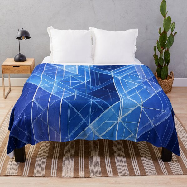 Item preview, Azure Grid of Fractal Order designed and sold by AbstractAnom.