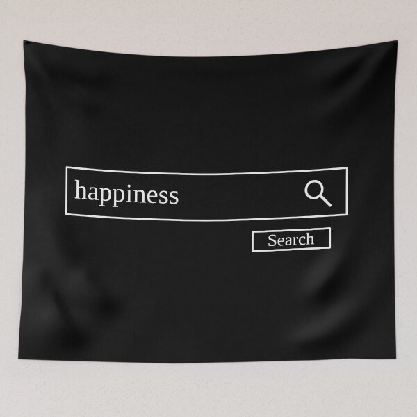 Item preview, Searching for happiness designed and sold by 404shopnotf0und.