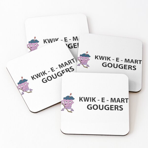 Item preview, Kwik-E-Mart Gougers logo designed and sold by cubiclecoma.