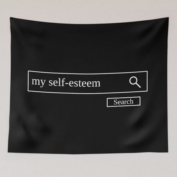 Item preview, Searching for my self-esteem designed and sold by 404shopnotf0und.