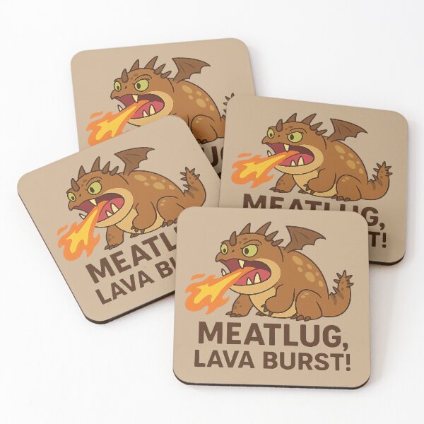 Item preview, Meatlug Lava Burst – Gronckle Dragon Fire Attack Sticker designed and sold by YuliaHulia.