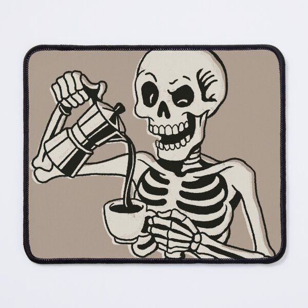 Item preview, Skull, Coffee and Bones designed and sold by GedWorks.