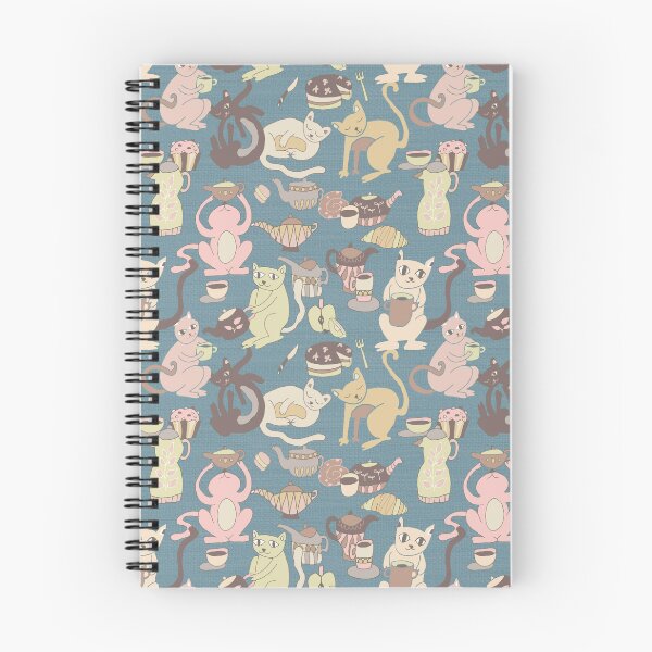 Item preview, Cats breakfast tea party	 designed and sold by Alessandro Remo Mazzoni Remotextiles.