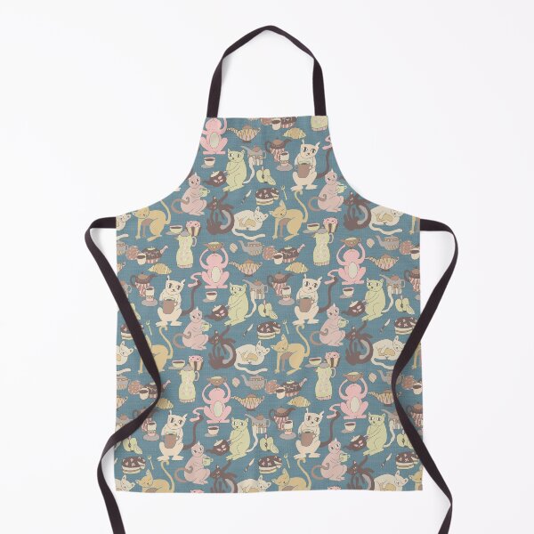 Item preview, Cats breakfast tea party designed and sold by Alessandro Remo Mazzoni Remotextiles.