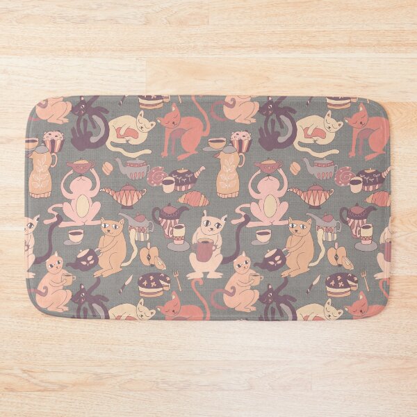 Item preview, Copy of Cats breakfast tea party	 designed and sold by Alessandro Remo Mazzoni Remotextiles.