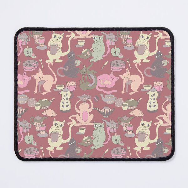 Item preview, Copy of Cats breakfast tea party	 designed and sold by Alessandro Remo Mazzoni Remotextiles.
